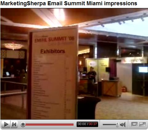 Email marketing summit ‘08 impressions